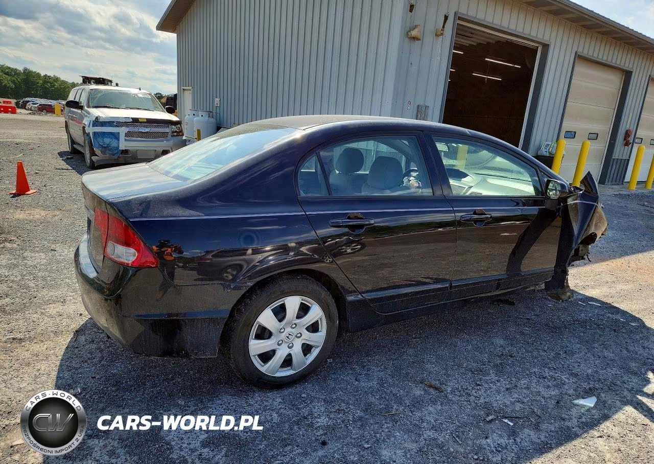 2009 Honda Civic Lx VIN:2HGFA16589H302100 - 3