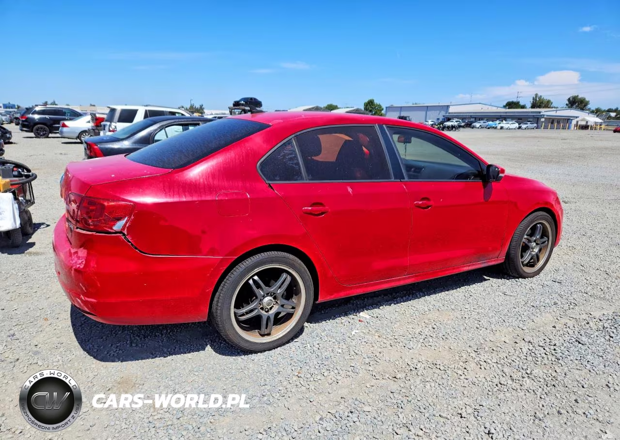 2012 Volkswagen Jetta Se VIN:3VWDP7AJ2CM413226 - 3