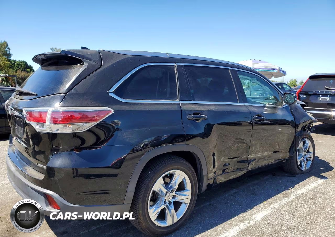 2014 Toyota Highlander Limited Platinum VIN:5TDYKRFH4ES017743 - 3