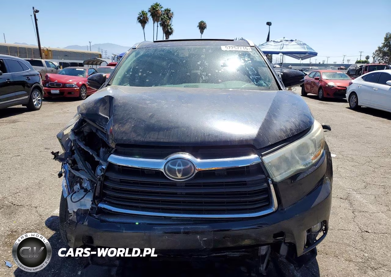 2014 Toyota Highlander Limited Platinum VIN:5TDYKRFH4ES017743 - 5