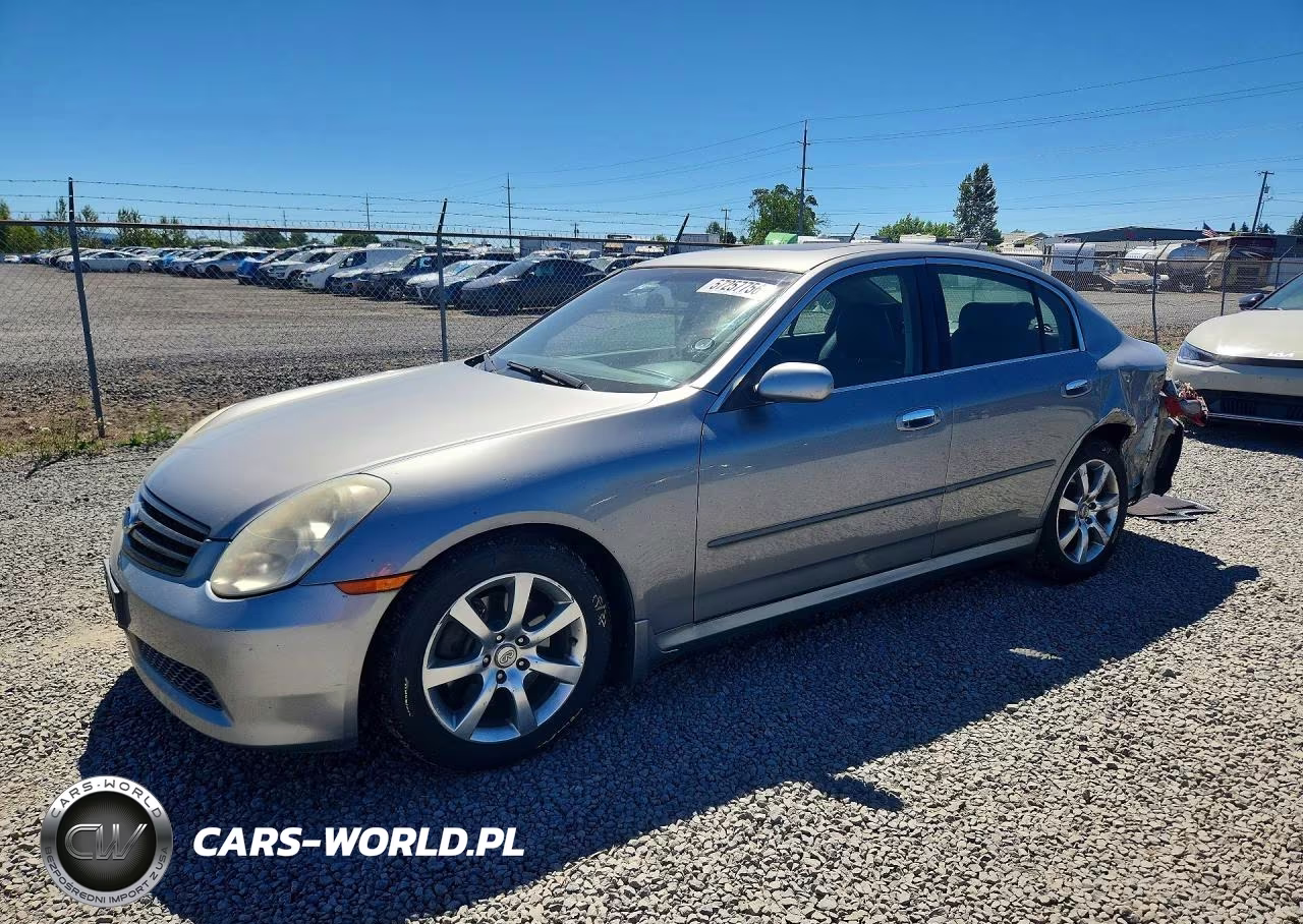 2006 Infiniti G35 Base – zdjęcie 1 z 12