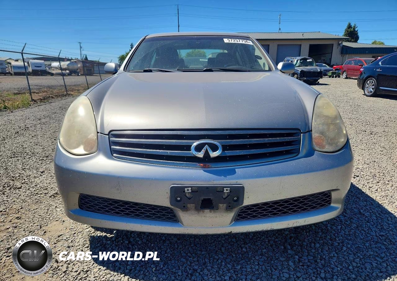 2006 Infiniti G35 Base VIN:JNKCV51E66M504610 - 5