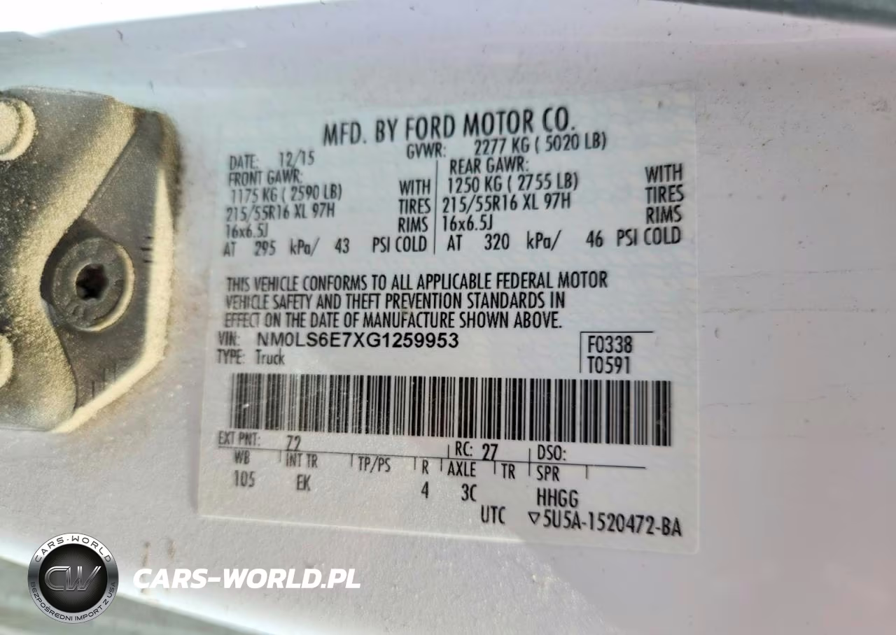 2016 Ford Transit Connect Xl Delivery Van VIN:NM0LS6E7XG1259953 - 13