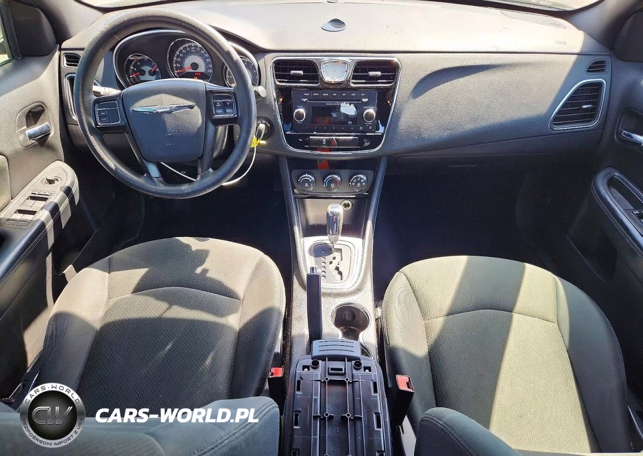 2012 Chrysler 200 Lx VIN:1C3CCBAB9CN100318 - 8