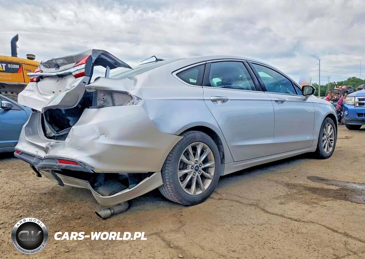 2017 Ford Fusion Se VIN:3FA6P0HD0HR305206 - 3