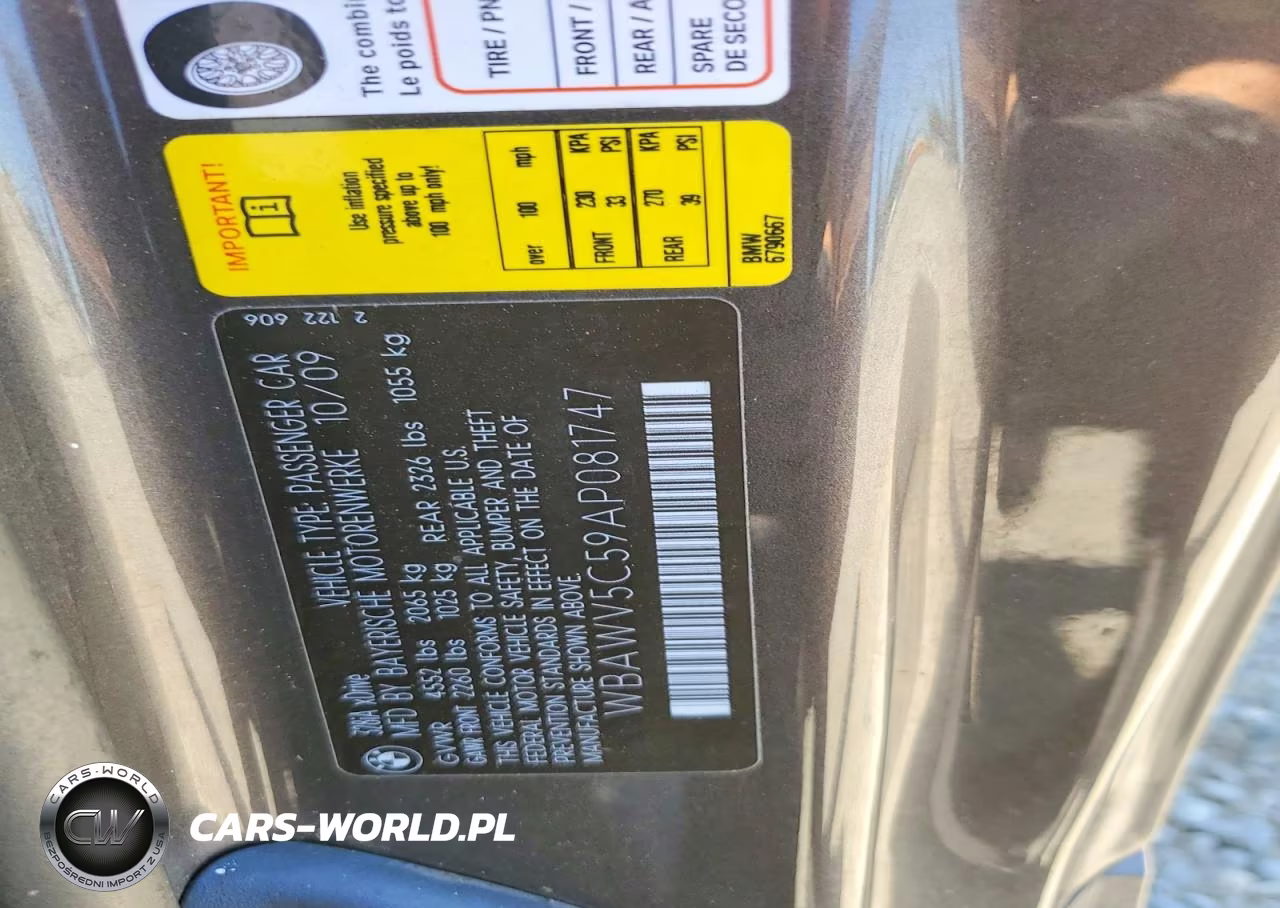 2010 BMW 328 Xi Sulev VIN:WBAWV5C59AP081747 - 12