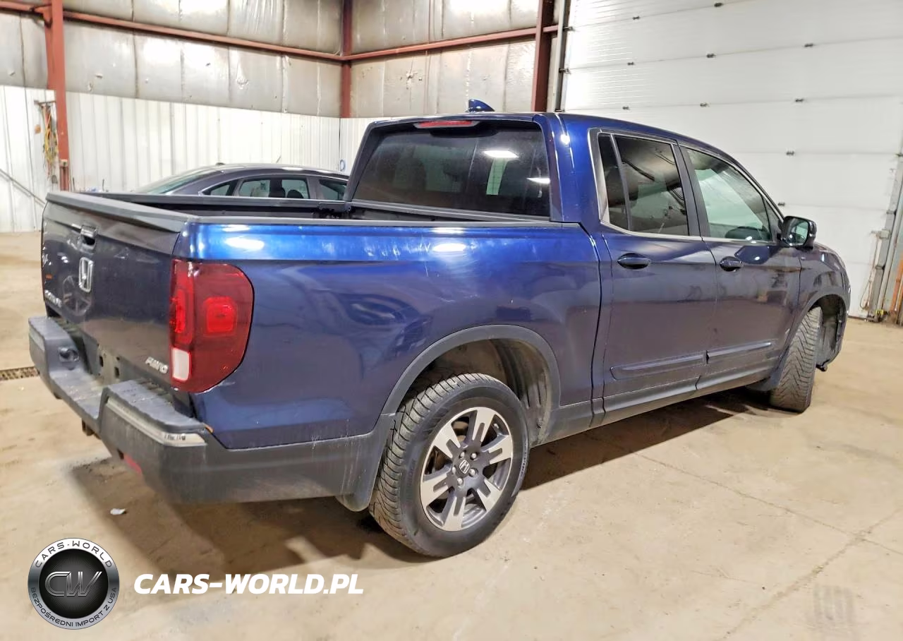 2017 Honda Ridgeline Rtl VIN:5FPYK3F67HB011690 - 3