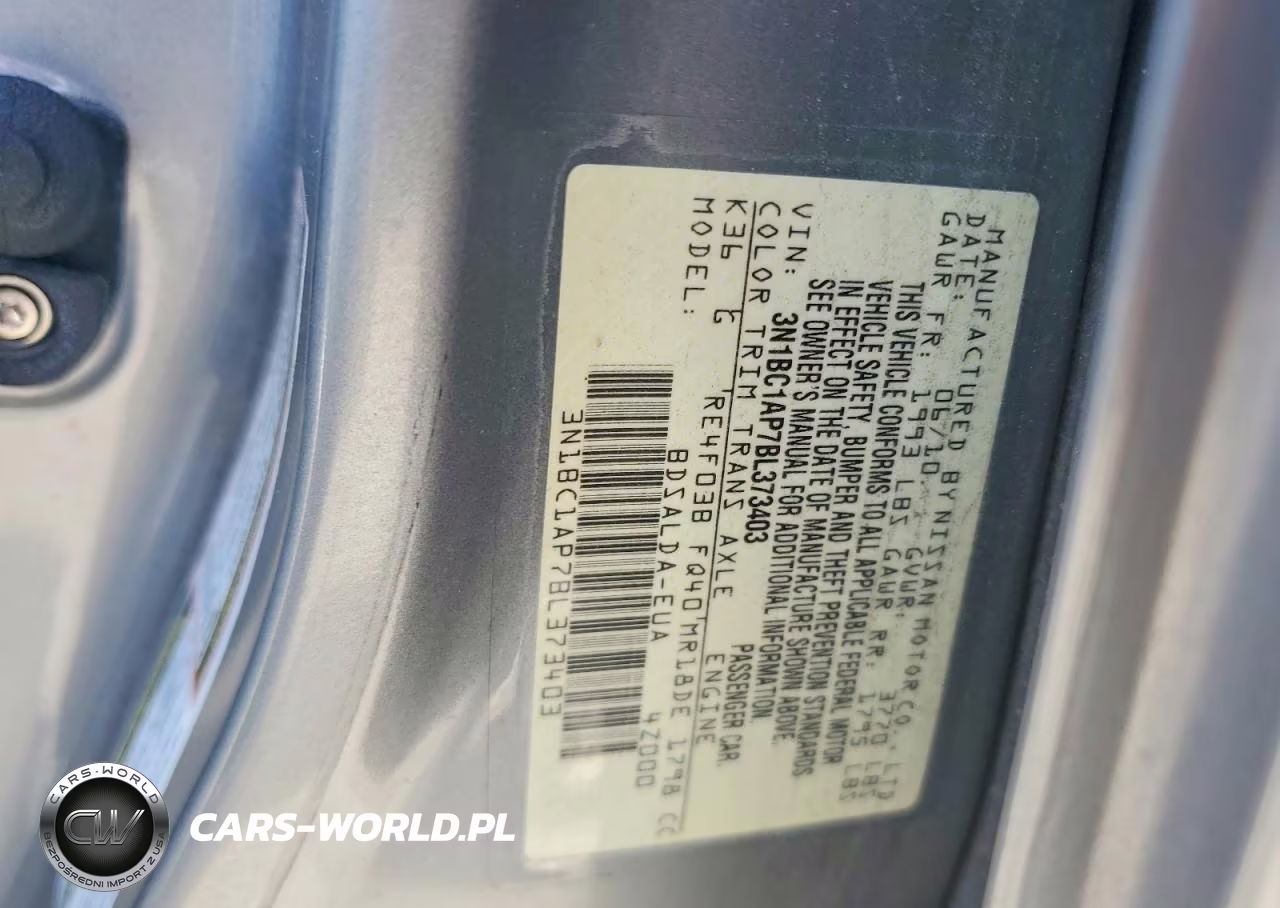 2011 Nissan Versa 1.8 S VIN:3N1BC1AP7BL373403 - 13