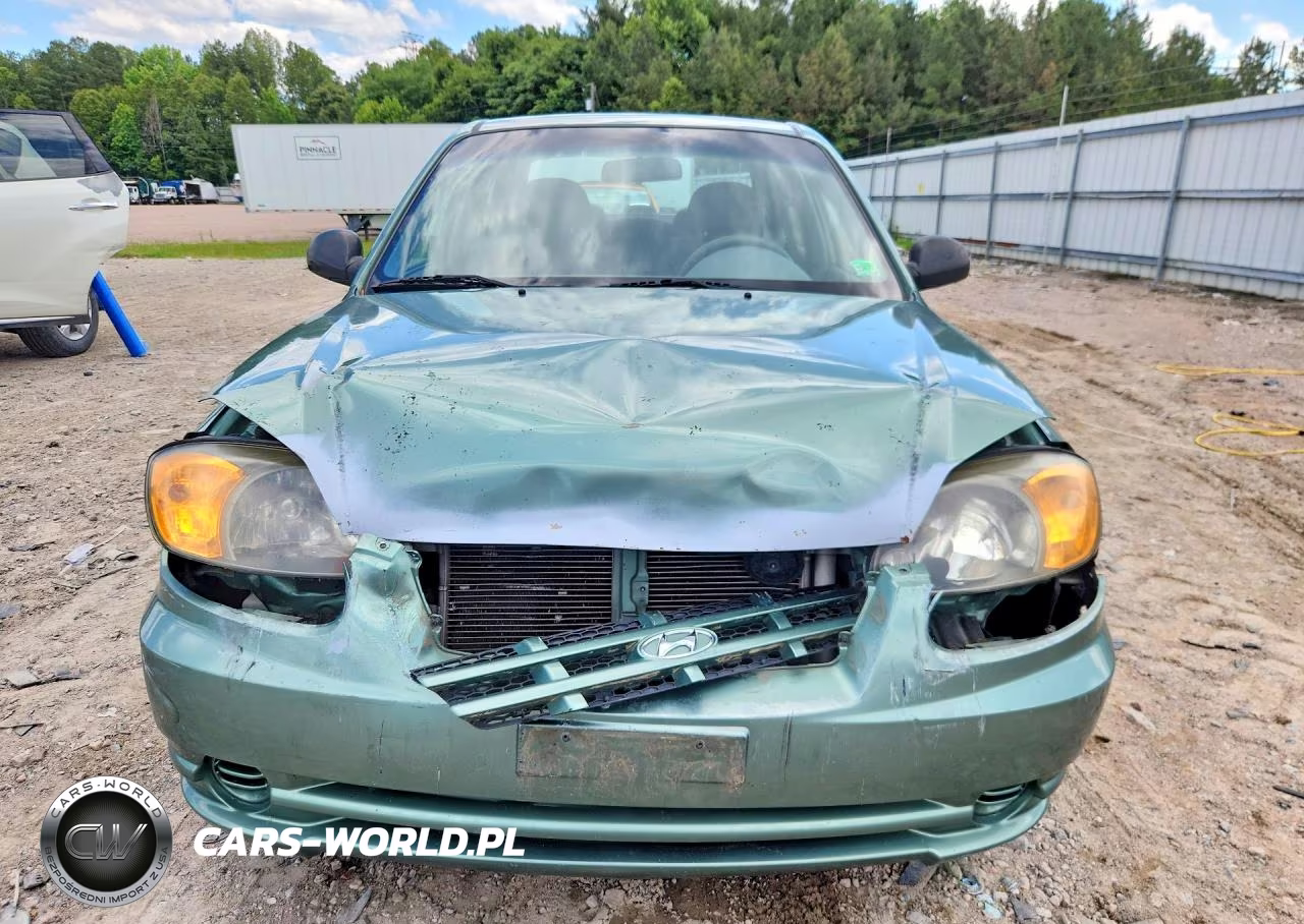 2005 Hyundai Accent Gl VIN:KMHCG45C35U622607 - 5