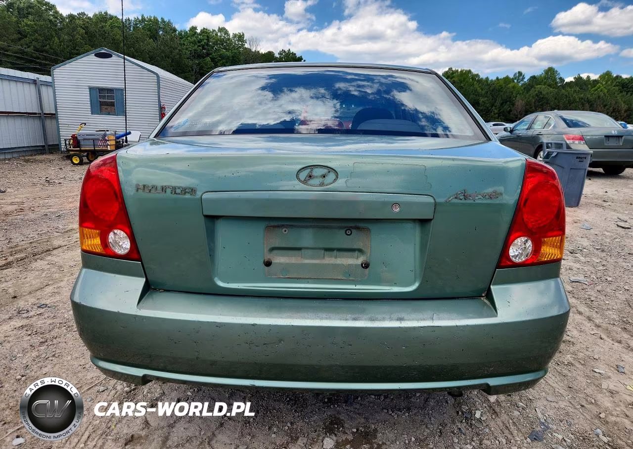 2005 Hyundai Accent Gl VIN:KMHCG45C35U622607 - 6