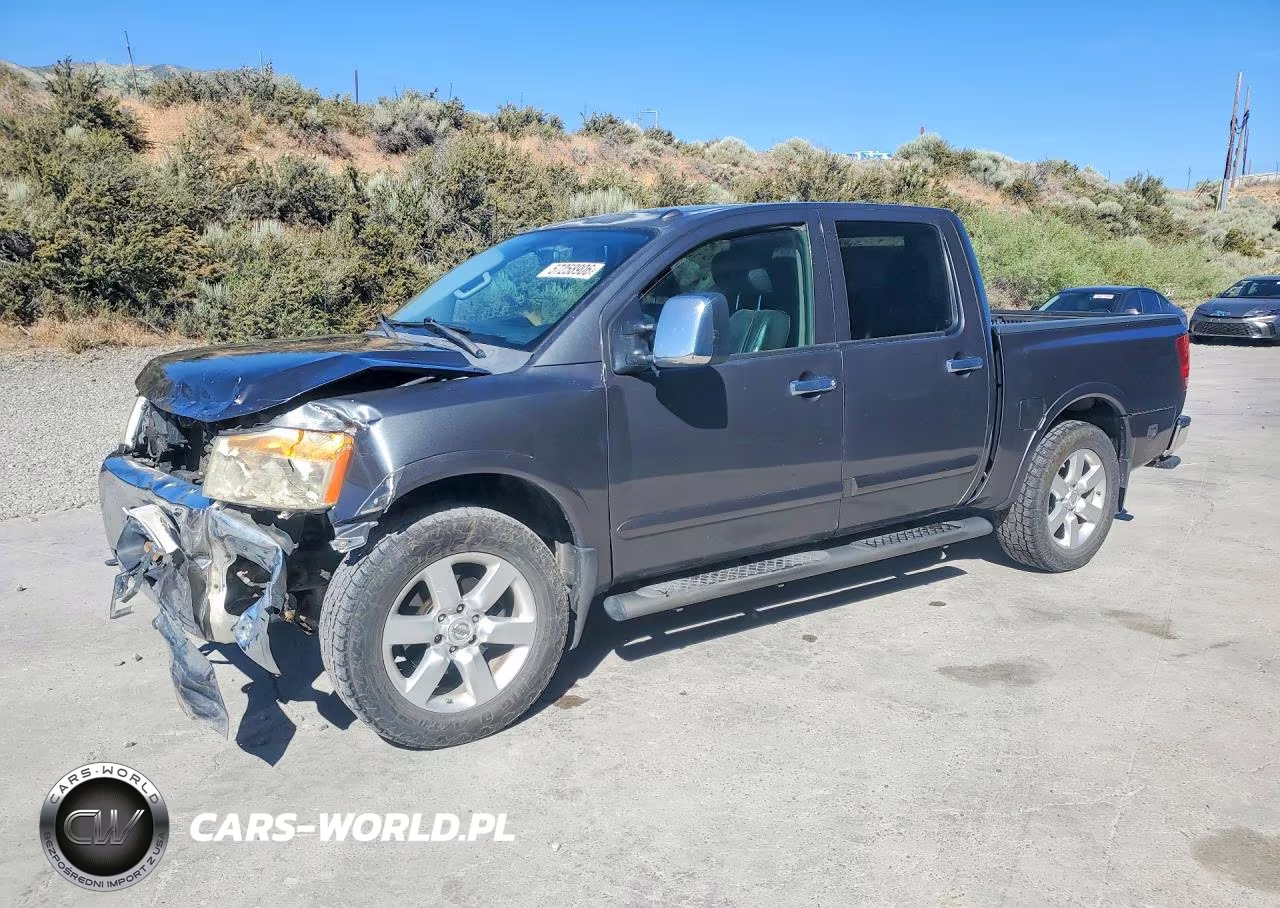 2012 Nissan Titan Sv VIN:1N6AA0EC3CN311902 - 1