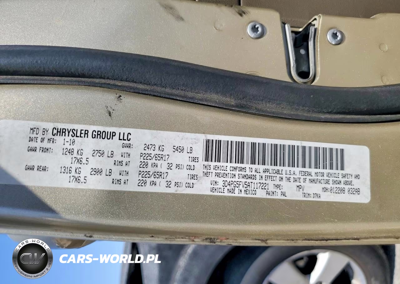 2010 Dodge Journey Sxt VIN:3D4PG5FV5AT117221 - 14