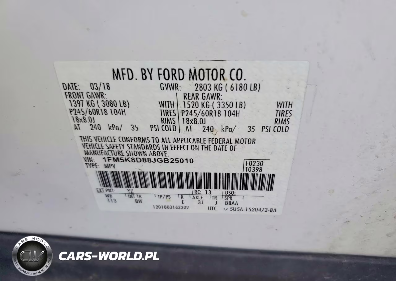 2018 Ford Explorer Xlt VIN:1FM5K8D88JGB25010 - 13