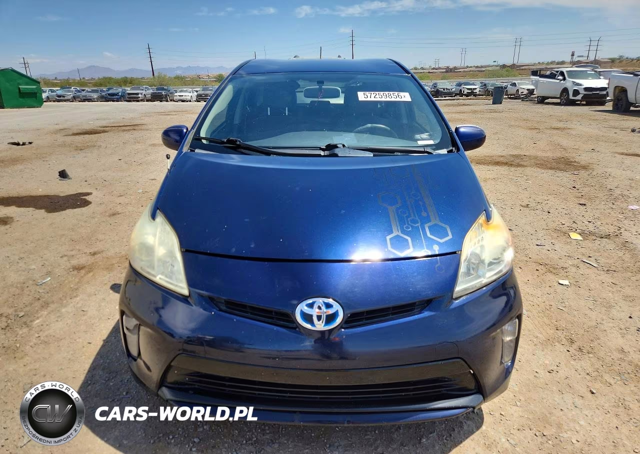 2012 Toyota Prius Two VIN:JTDKN3DU7C1561514 - 5