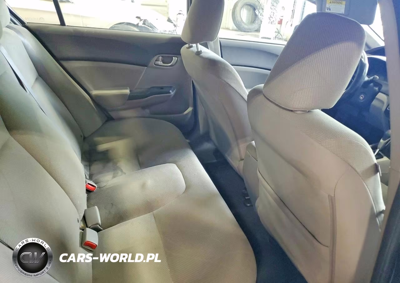 2012 Honda Civic Lx VIN:JHMFB2F5XCS004437 - 10