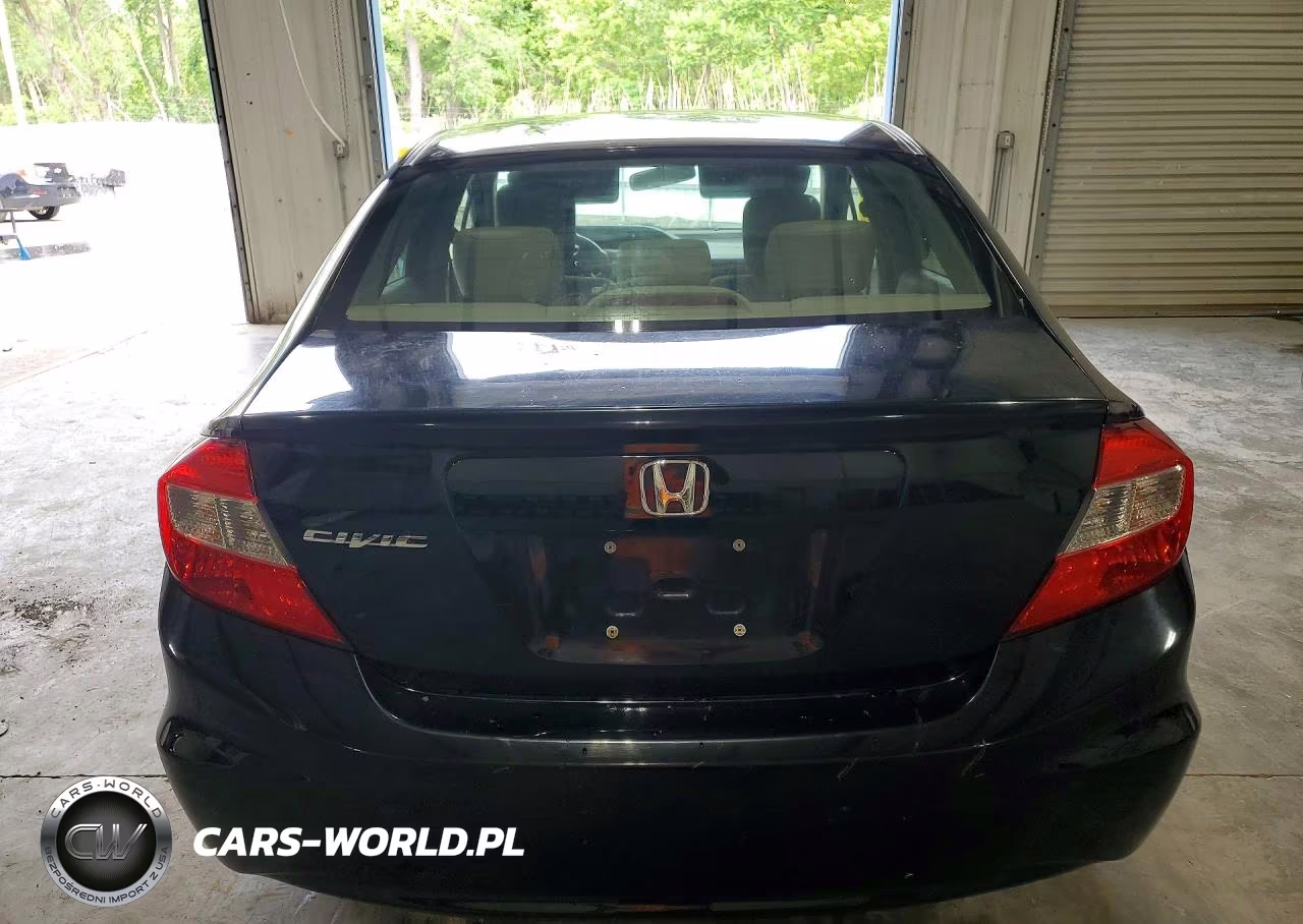 2012 Honda Civic Lx VIN:JHMFB2F5XCS004437 - 6