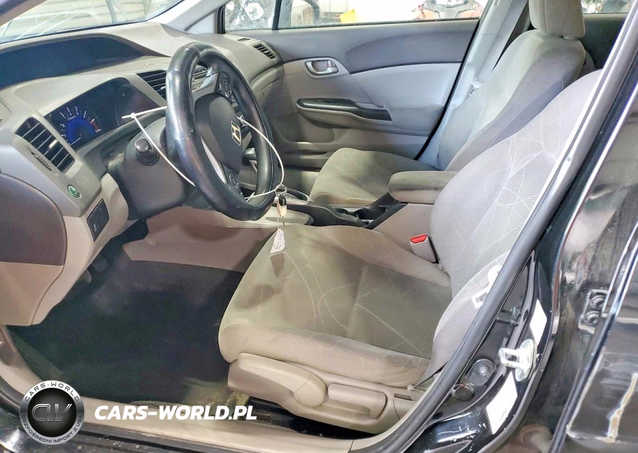 2012 Honda Civic Lx VIN:JHMFB2F5XCS004437 - 7