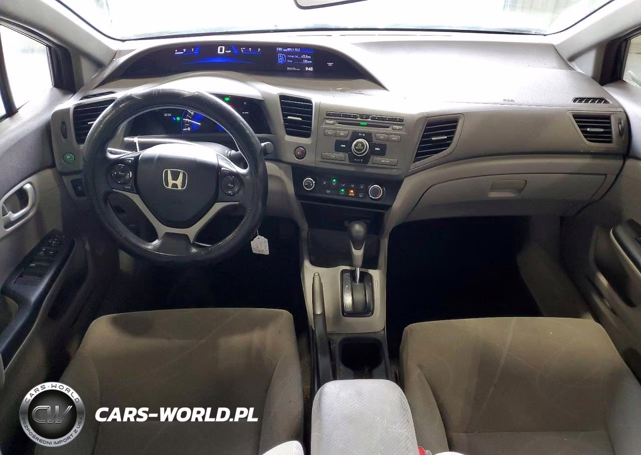 2012 Honda Civic Lx VIN:JHMFB2F5XCS004437 - 8