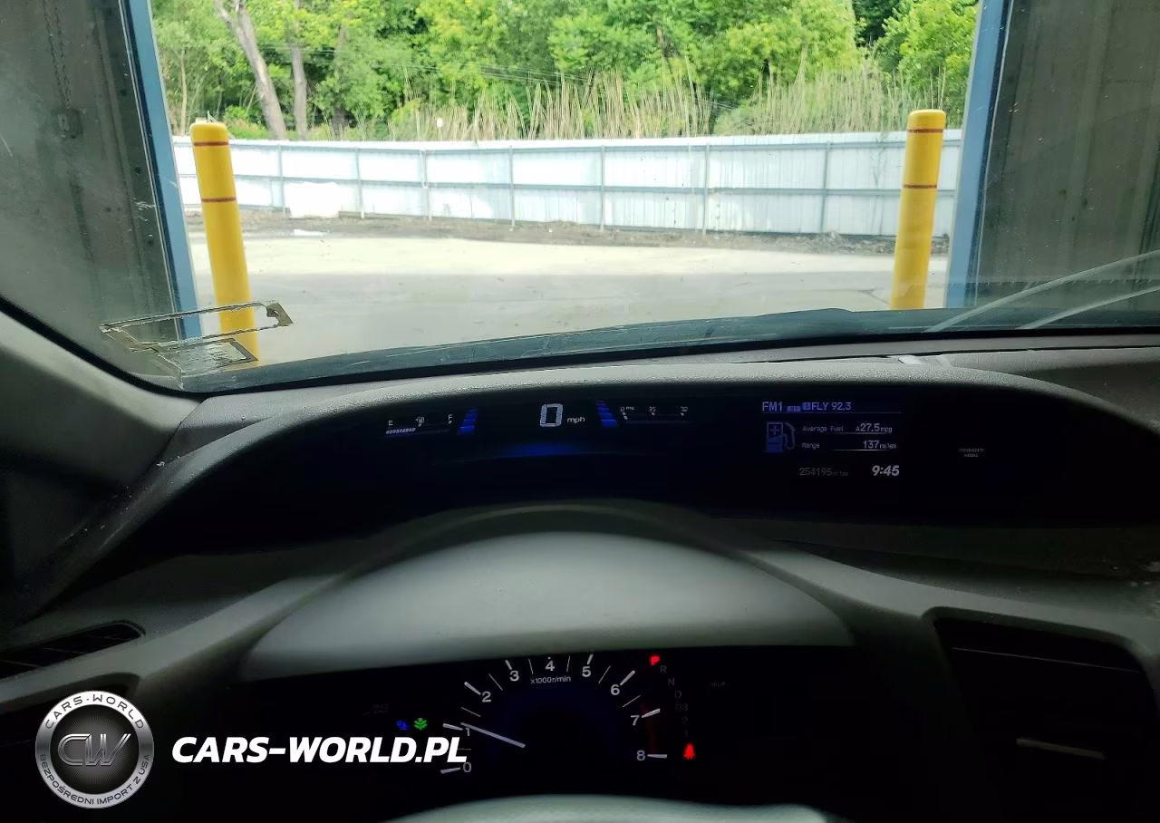 2012 Honda Civic Lx VIN:JHMFB2F5XCS004437 - 9
