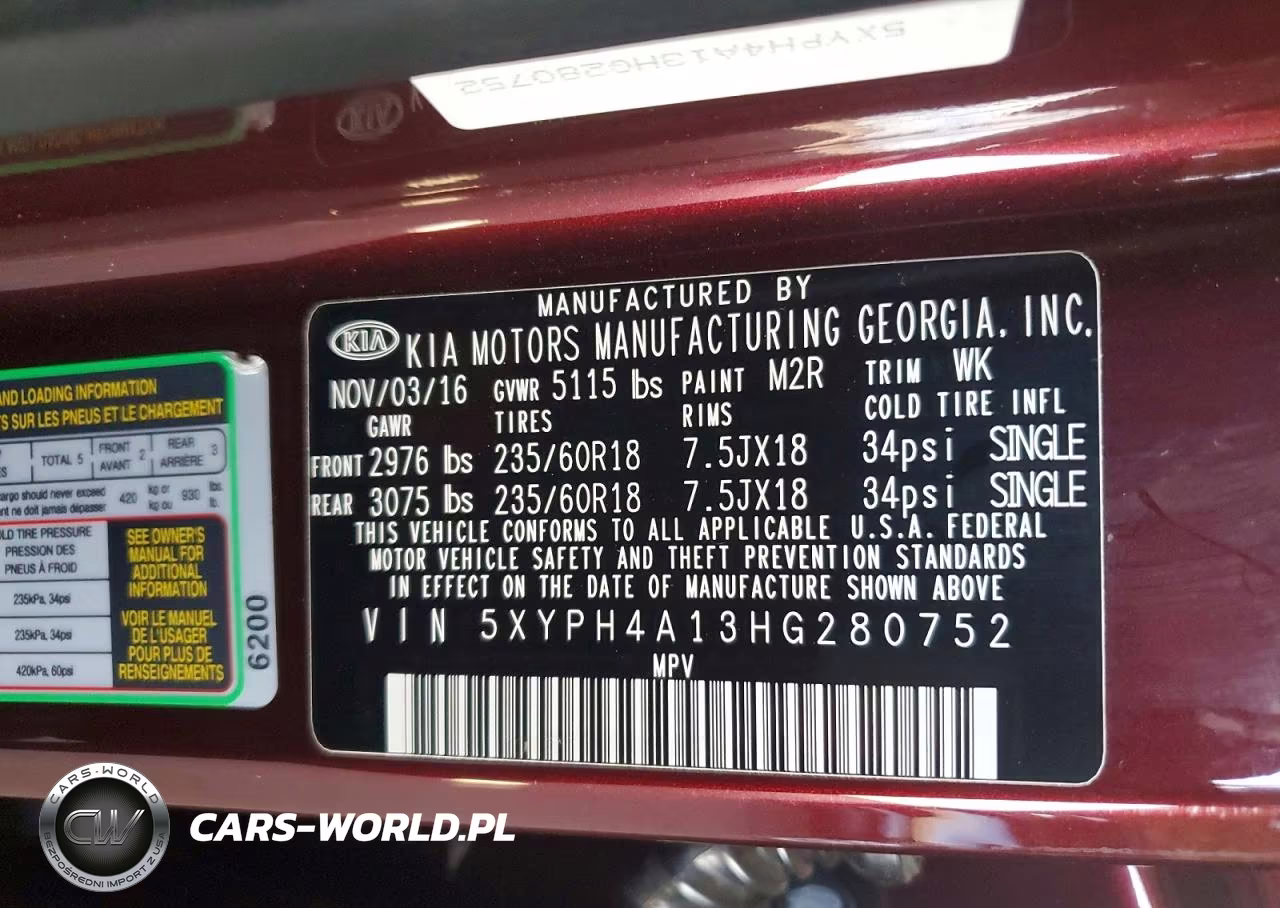 2017 Kia Sorento Ex VIN:5XYPH4A13HG280752 - 12