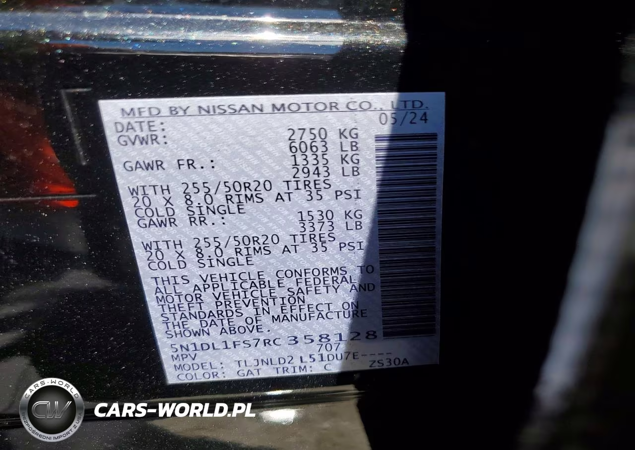 2024 Infiniti Qx60 Luxe VIN:5N1DL1FS7RC358128 - 13