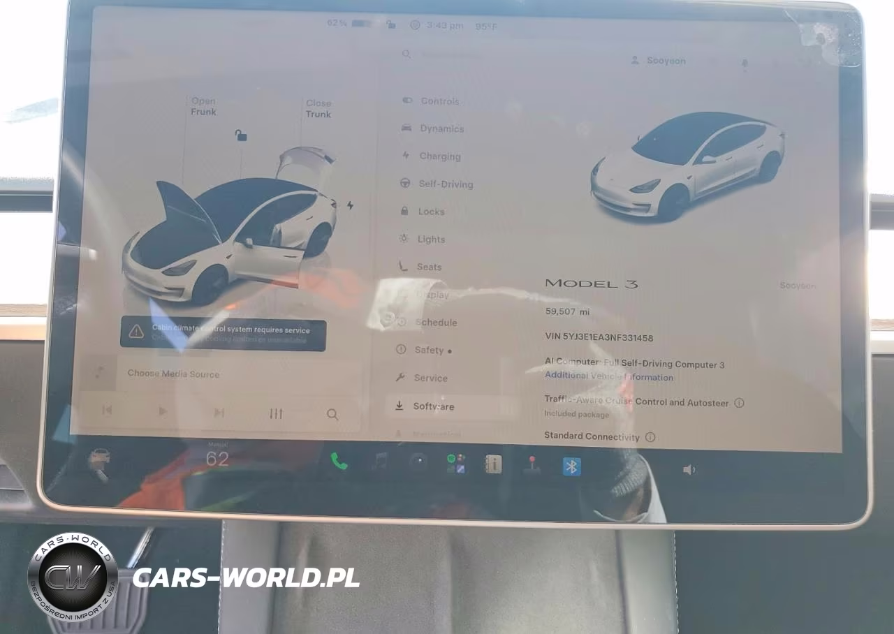 2022 Tesla Model 3 VIN:5YJ3E1EA3NF331458 - 9