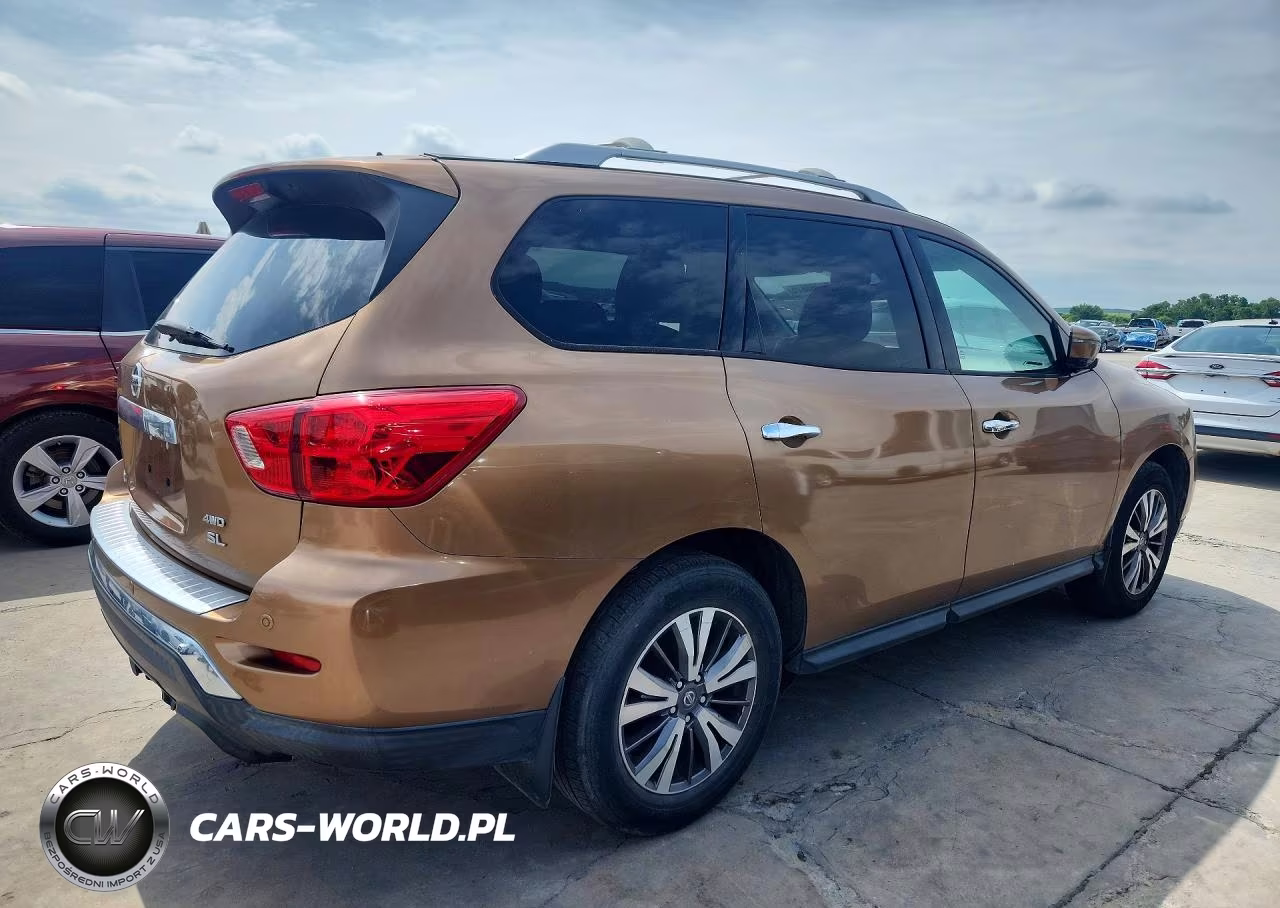 2017 Nissan Pathfinder Sl VIN:5N1DR2MM3HC603899 - 3