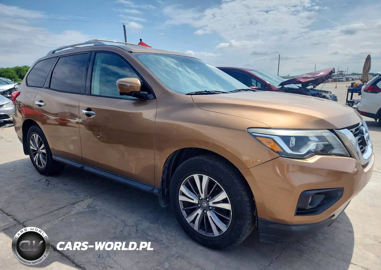 2017 Nissan Pathfinder Sl VIN:5N1DR2MM3HC603899 - 4