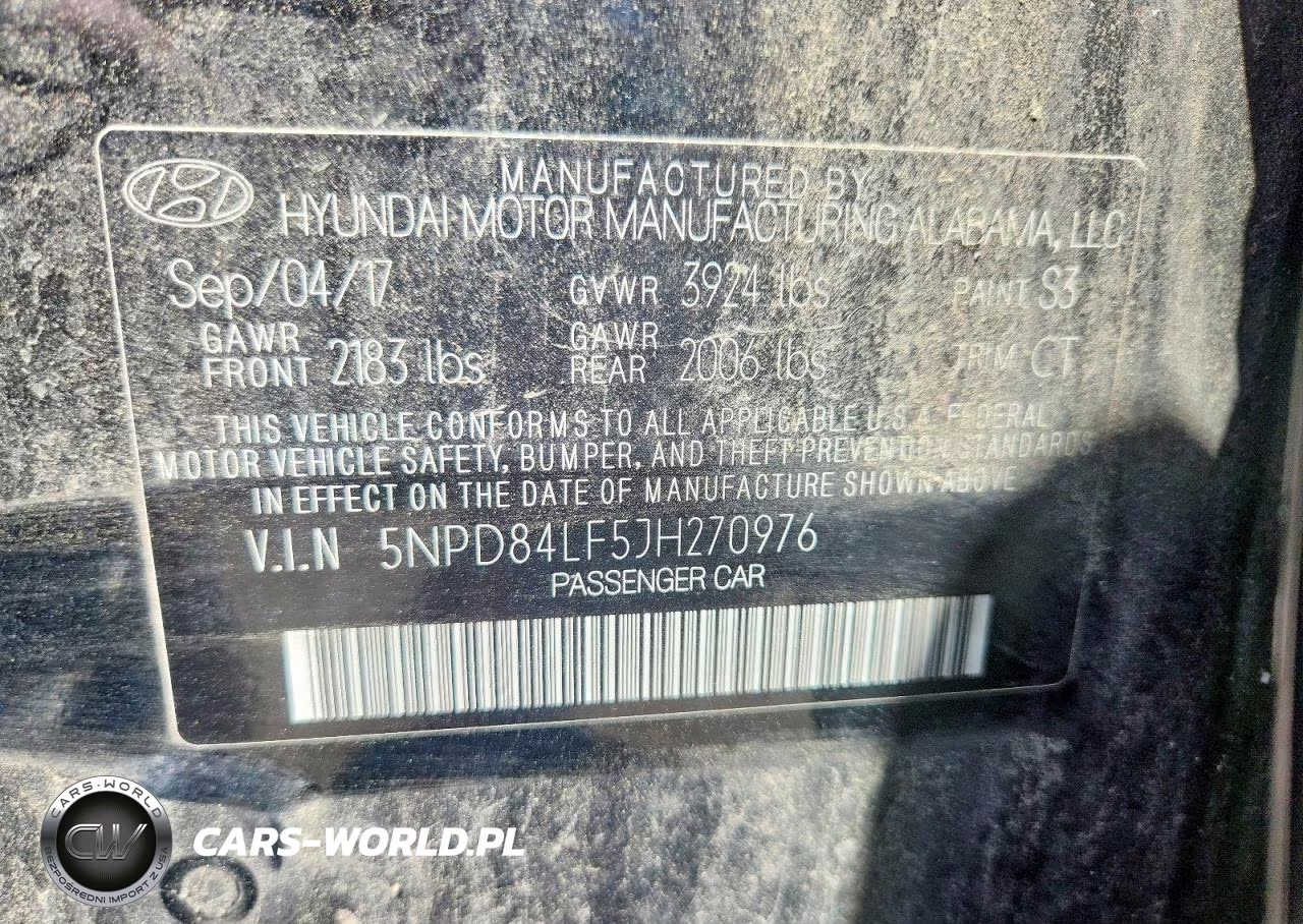 2018 Hyundai Elantra Sel VIN:5NPD84LF5JH270976 - 12