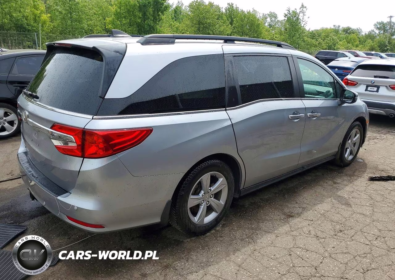 2018 Honda Odyssey Exl VIN:5FNRL6H77JB098577 - 3