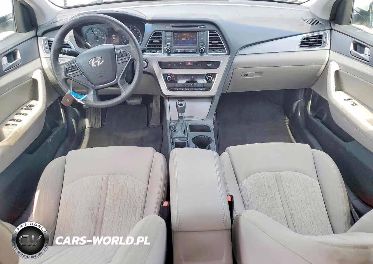 2016 Hyundai Sonata Hybrid Se VIN:KMHE24L14GA040691 - 8