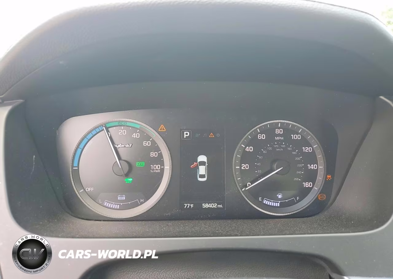 2016 Hyundai Sonata Hybrid Se VIN:KMHE24L14GA040691 - 9