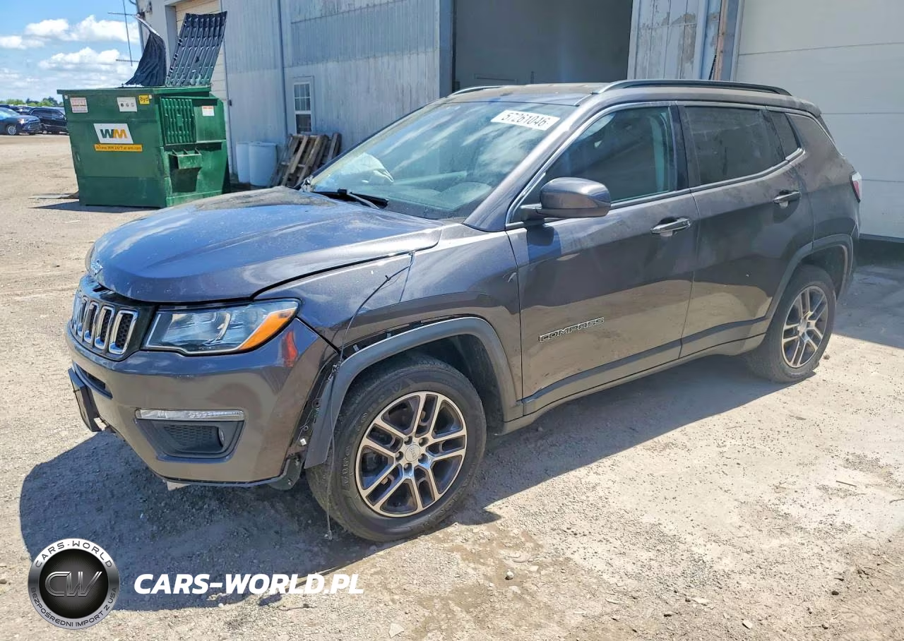 2018 Jeep Compass Latitude VIN:3C4NJDBB7JT201780 - 1