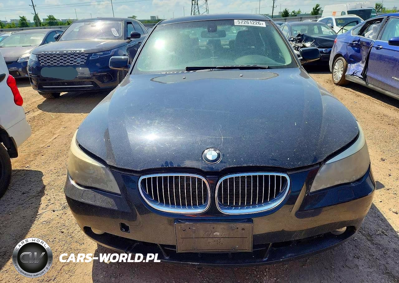2007 BMW 5 Series VIN:WBANE73507CM49241 - 5