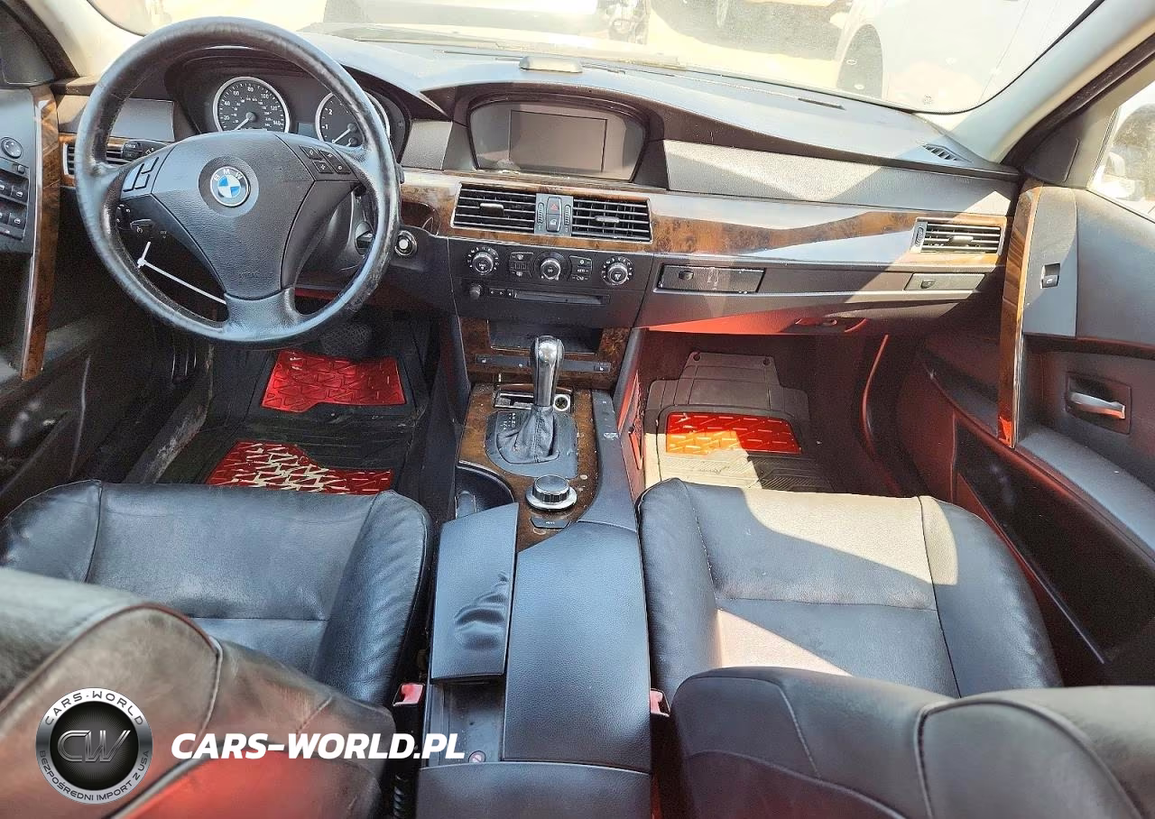 2007 BMW 5 Series VIN:WBANE73507CM49241 - 8
