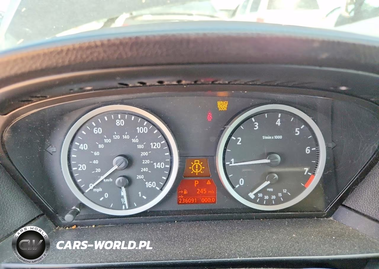 2007 BMW 5 Series VIN:WBANE73507CM49241 - 9
