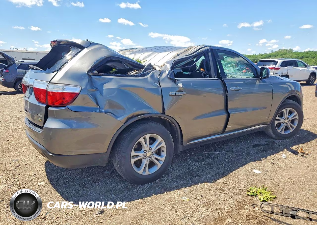 2012 Dodge Durango Crew VIN:1C4RDJDG7CC113892 - 3