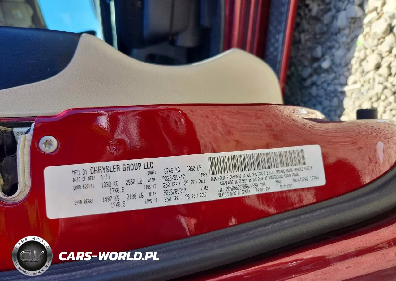 2011 Dodge Grand Caravan Crew VIN:2D4RN5DG5BR672290 - 13