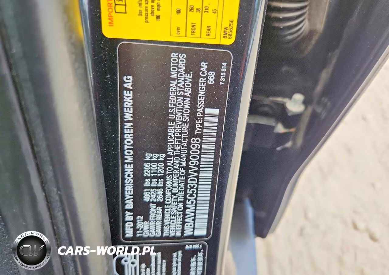 2013 BMW X1 xDrive35I VIN:WBAVM5C53DVV90098 - 13