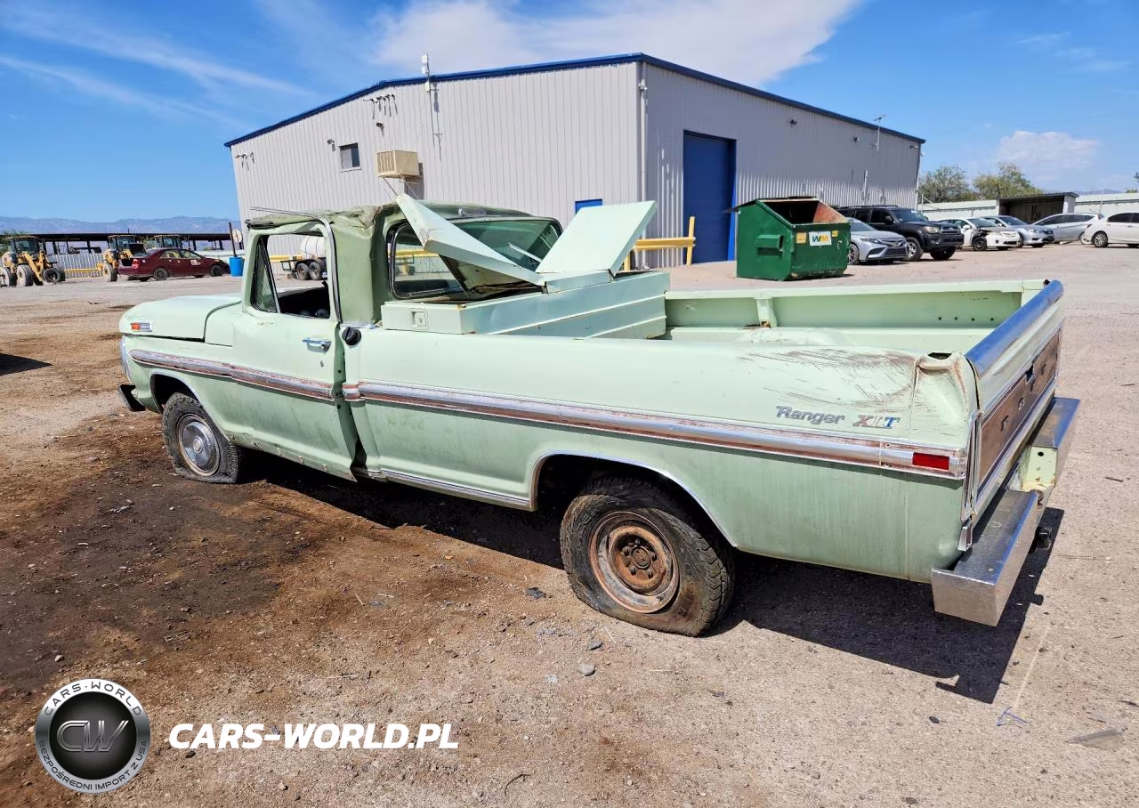 1971 Ford Ranger VIN:F10YKK48511 - 2