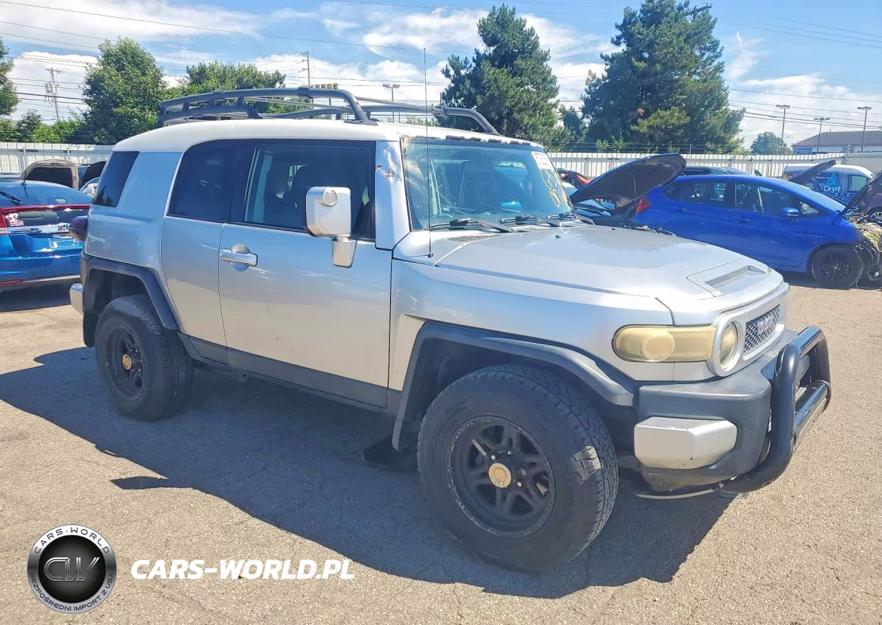 2007 Toyota Fj Cruiser Base VIN:JTEBU11F470068393 - 4