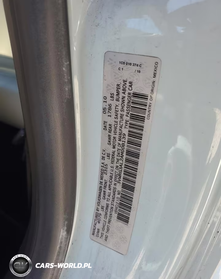 2010 Volkswagen New Beetle VIN:3VWRG3AL2AM008139 - 12