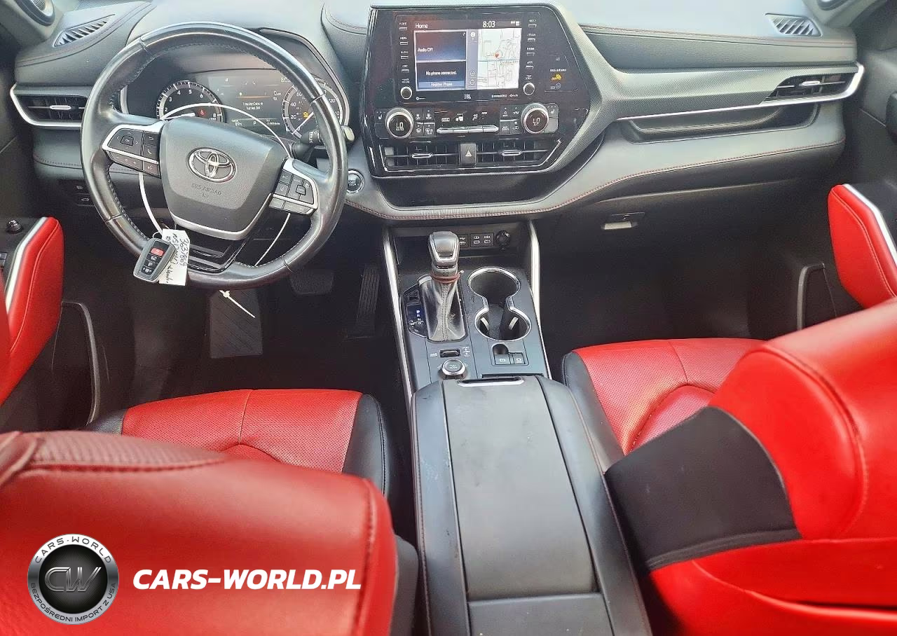 2022 Toyota Highlander Xse VIN:5TDJZRBHXNS170047 - 8