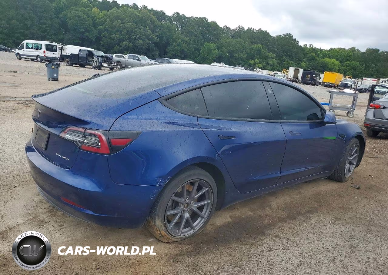 2021 Tesla Model 3 VIN:5YJ3E1EB5MF948156 - 3