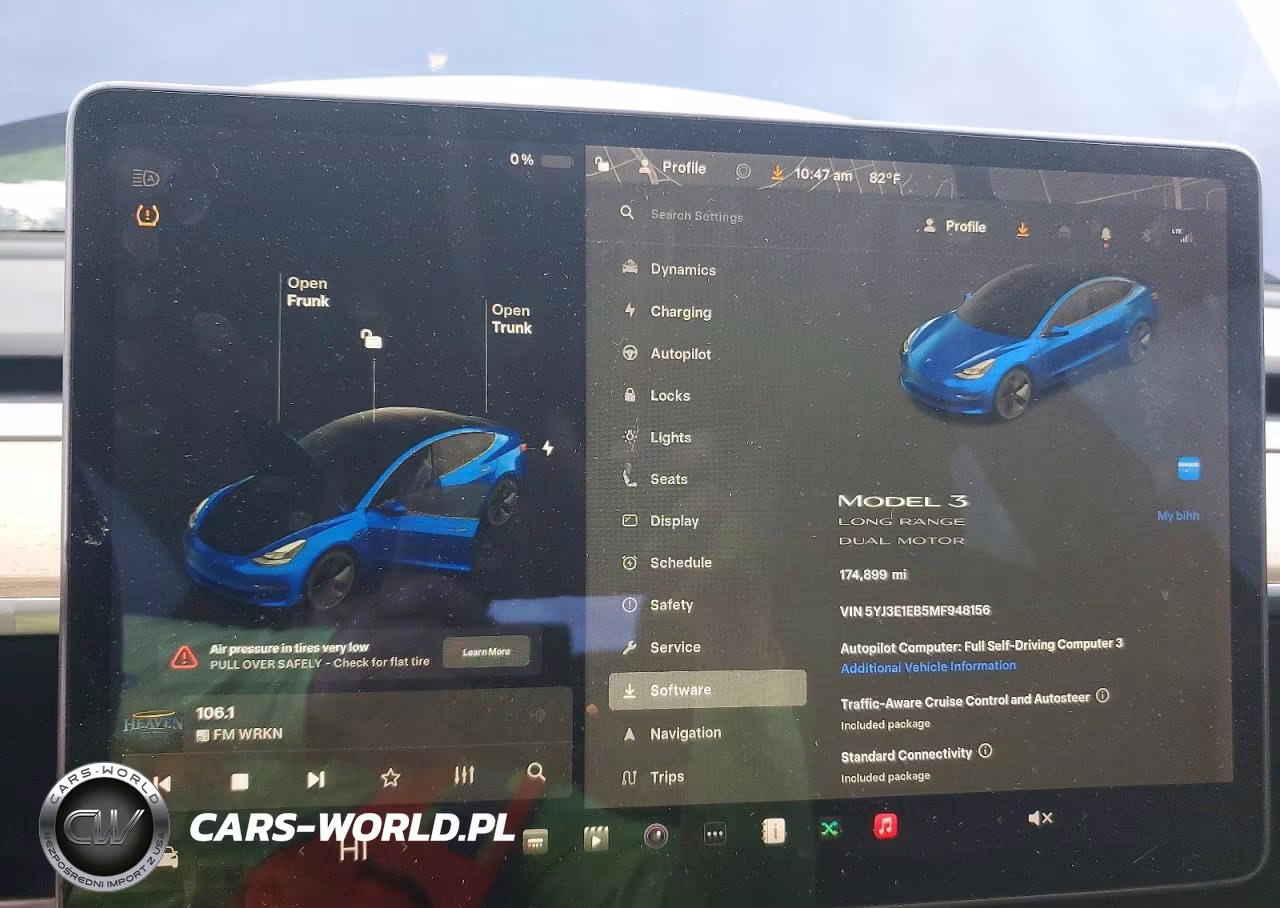 2021 Tesla Model 3 VIN:5YJ3E1EB5MF948156 - 9