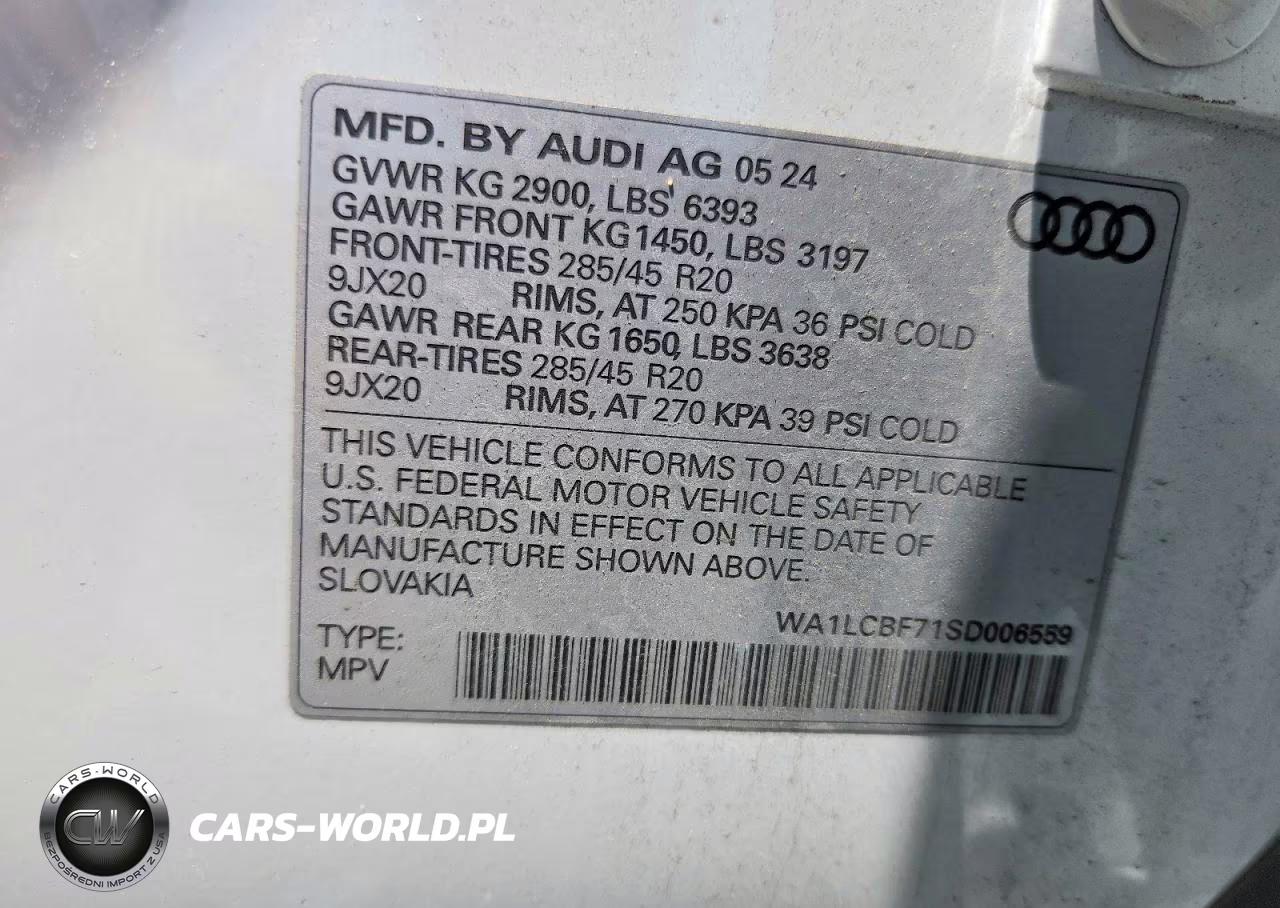 2025 Audi Q7 VIN:WA1LCBF71SD006559 - 14