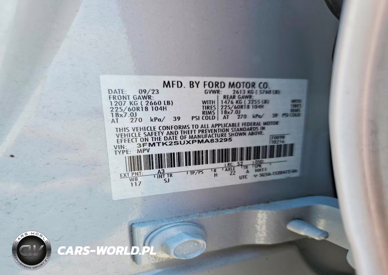 2023 Ford Mustang Mach-E California Route 1 VIN:3FMTK2SUXPMA83295 - 13