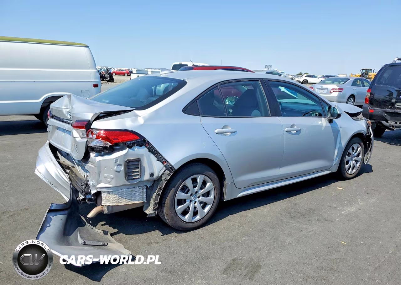 2021 Toyota Corolla Le VIN:5YFEPMAE3MP183568 - 3