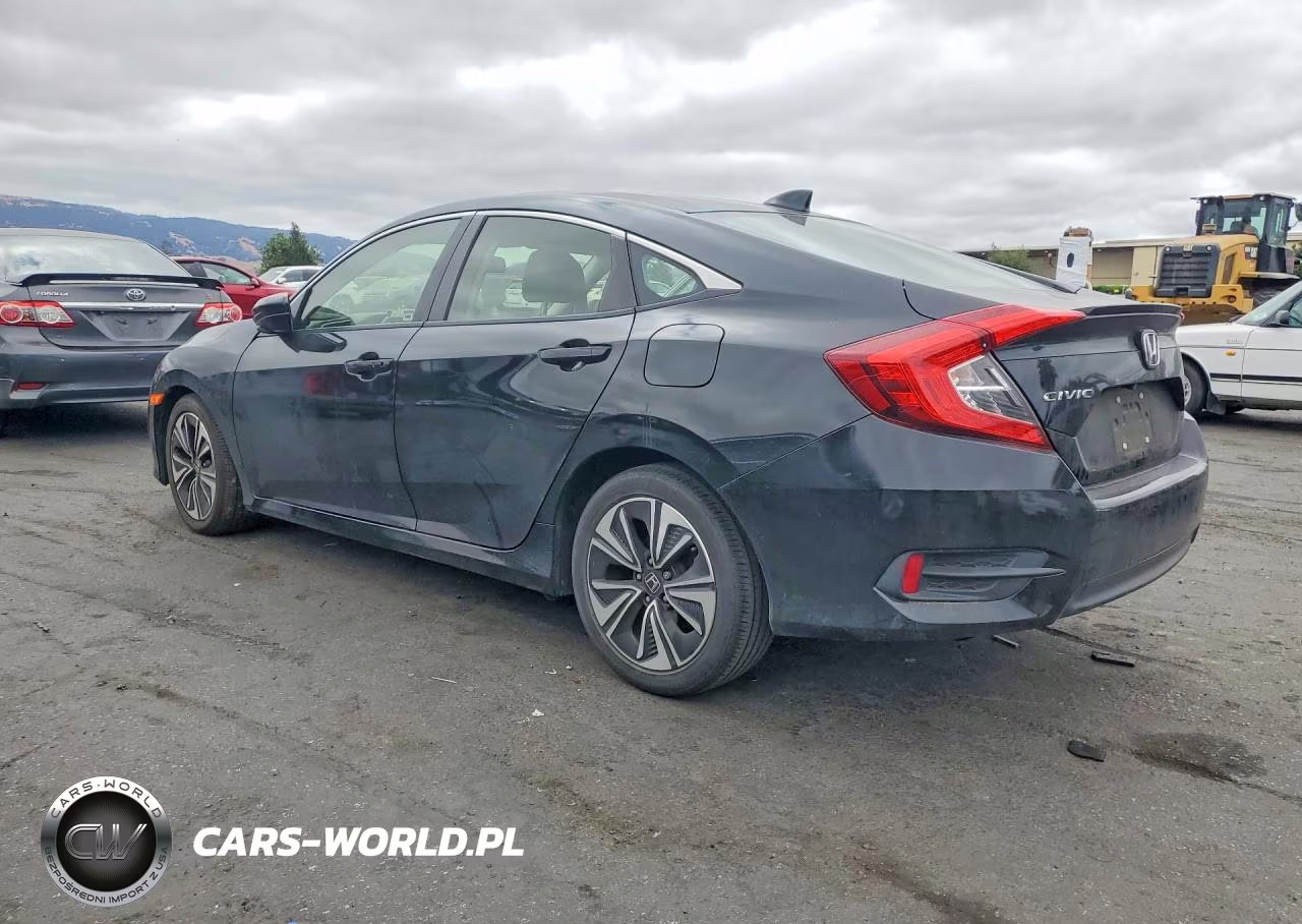 2018 Honda Civic Exl VIN:JHMFC1F77JX043706 - 2