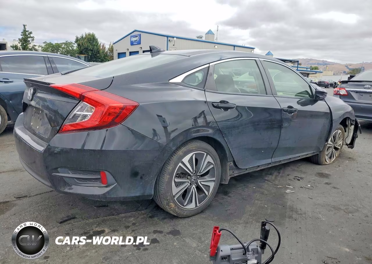 2018 Honda Civic Exl VIN:JHMFC1F77JX043706 - 3